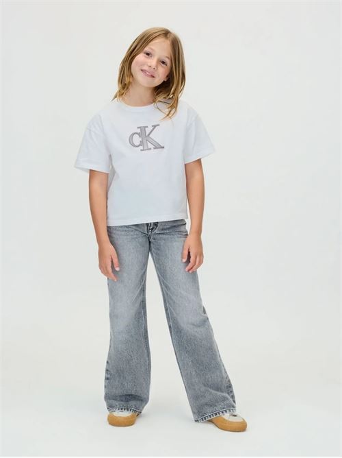 festive graphic ss t-shirt CALVIN KLEIN JEANS | IG0IG03040YAF